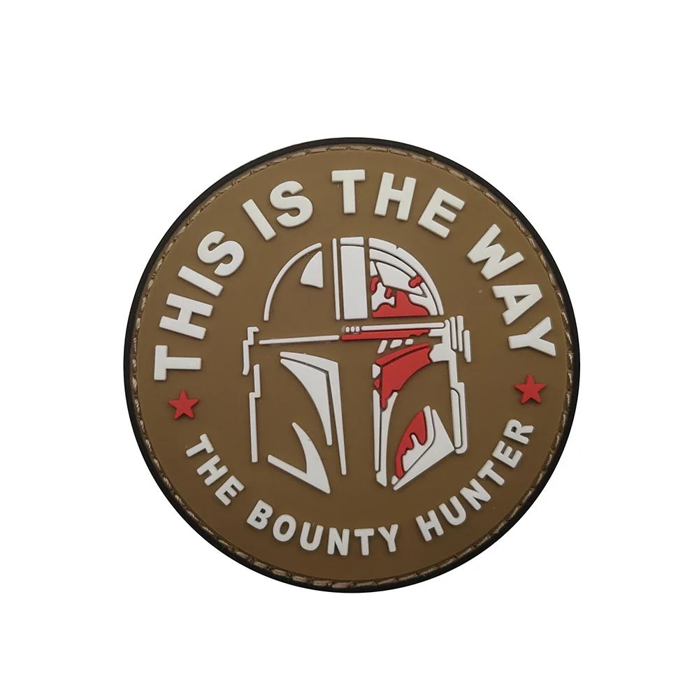 Это способ патч мандалор Тактическая Военная нашивка для морального духа ПВХ