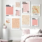 Настенная картина матиссе Вильям Моррис, японский абстрактный Настенный декор на холсте в скандинавском стиле, постеры и принты для украшения гостиной