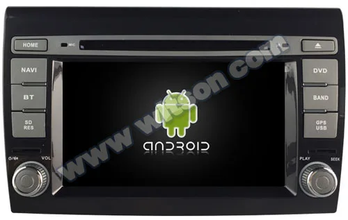 Автомобильный DVD мультимедийный GPS радиоприемник 7 дюймов Android 10 для Fiat Bravo 2007 2014