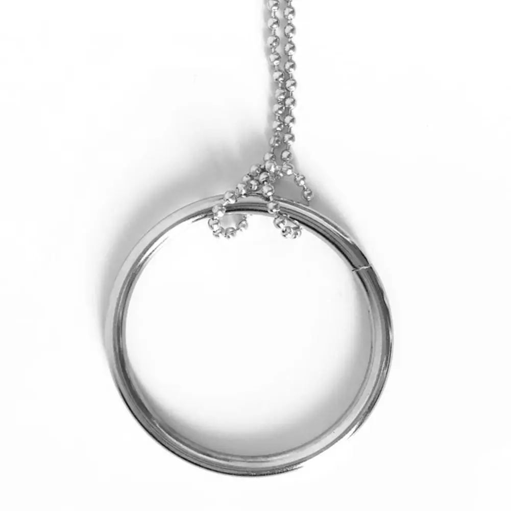 70 см магический реквизит шоу ожерелье цепь Малыш Дети Кольцо узел трюк