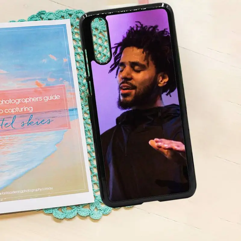 

American Rapper J Cole fundas Phone Case PC for iPhone 11 12 pro XS MAX 8 7 6 6S Plus X 5S SE 2020 XR
