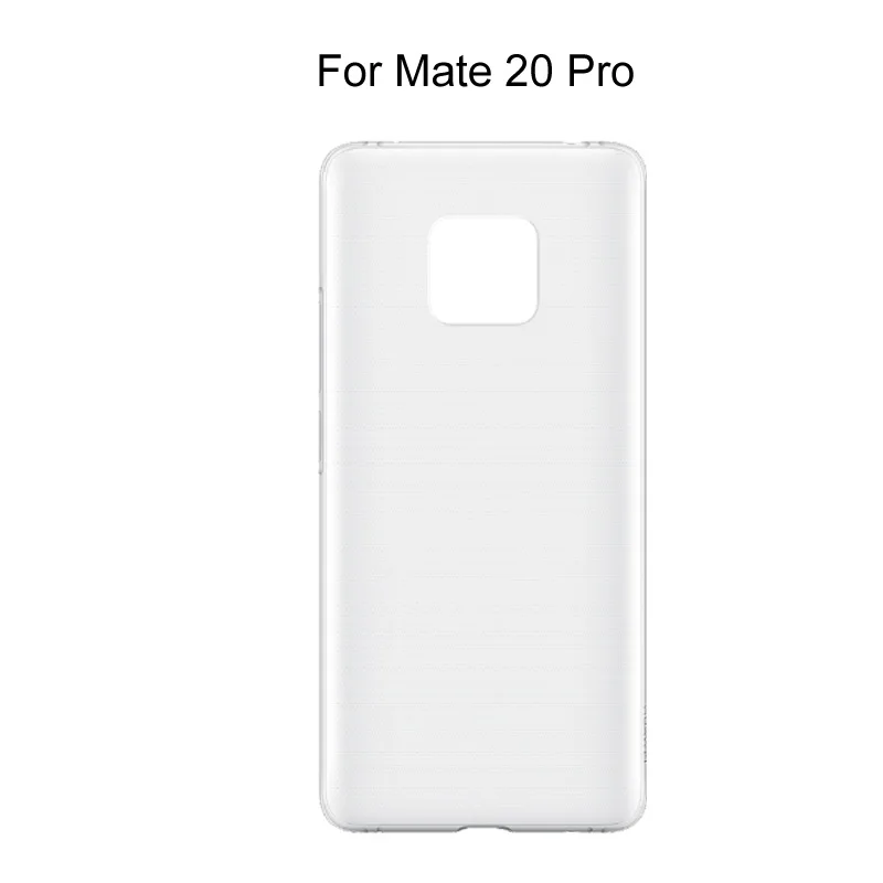 for Mate 20 pro Ультратонкий Мягкий ТПУ чехол для HUAWEI mate 20/mate 20 Pro, прозрачный тонкий противоударный чехол для mate 20/mate 20 P - Цвет: for Mate 20 pro