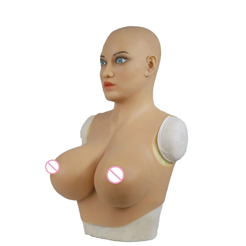 Cosplay New Silicone Female Mask for Male To Shemale Crossdressing Men Quality Handmade Soft Silicone Realistic Mask