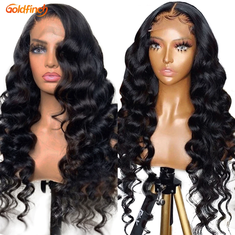30 дюймов Свободная объемная волна парик кружева закрытие 4x4 свободная BodyWave