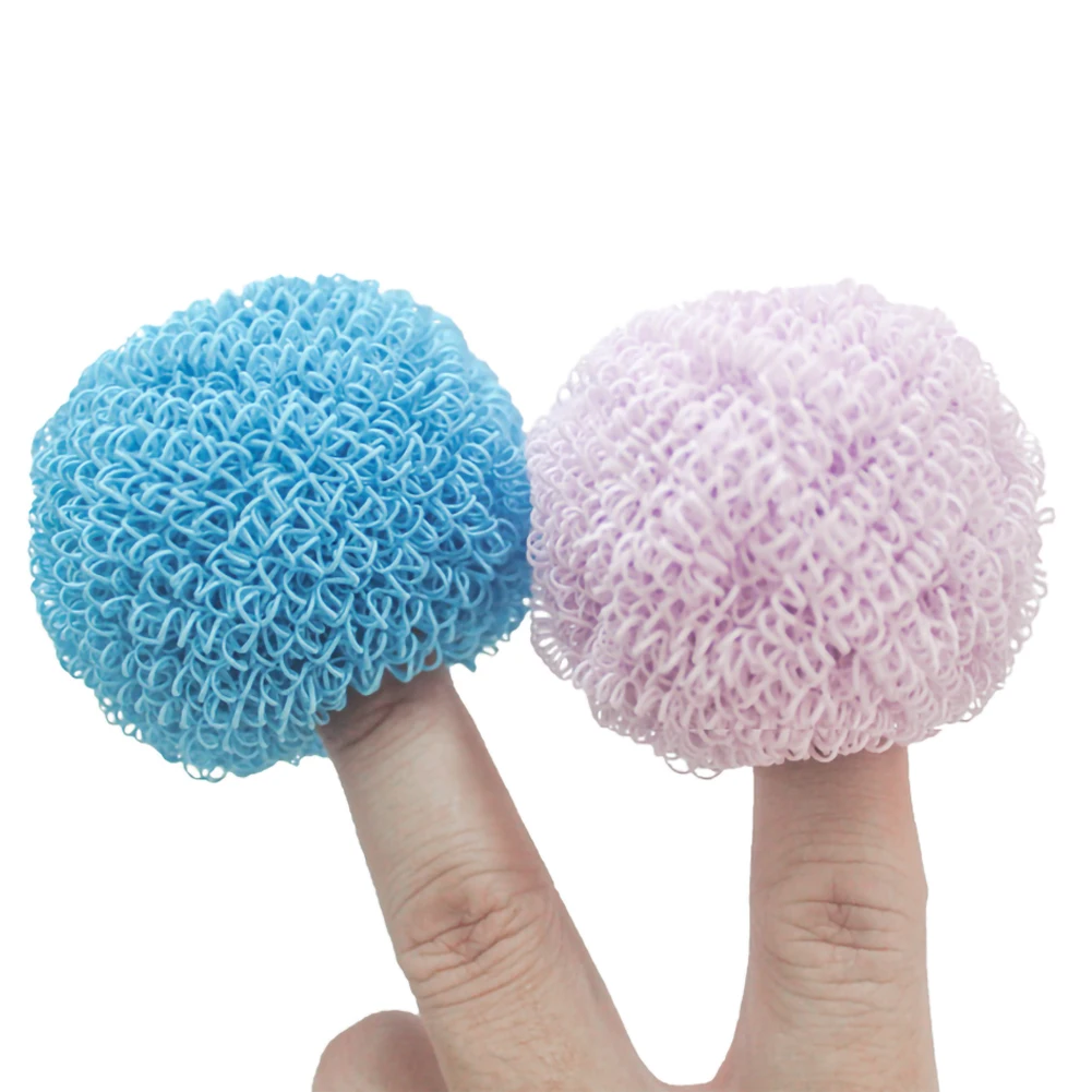 Nanofiber посуда щетка с ручкой царапин безопаснее чем Сталь шерсть для кухонной