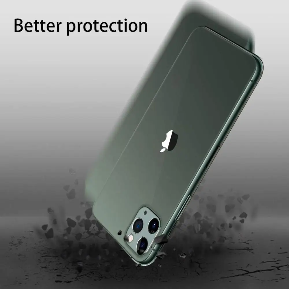 Для iPhone11 Pro задняя камера Объектив металлический задний кольцевой чехол Lentes