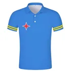 Рубашка-поло ARUBA, свободная рубашка-Поло 3D с именным номером, логотип, одежда aw, футболки ABW, рубашка-поло в стиле кантри, Голландская этикетка