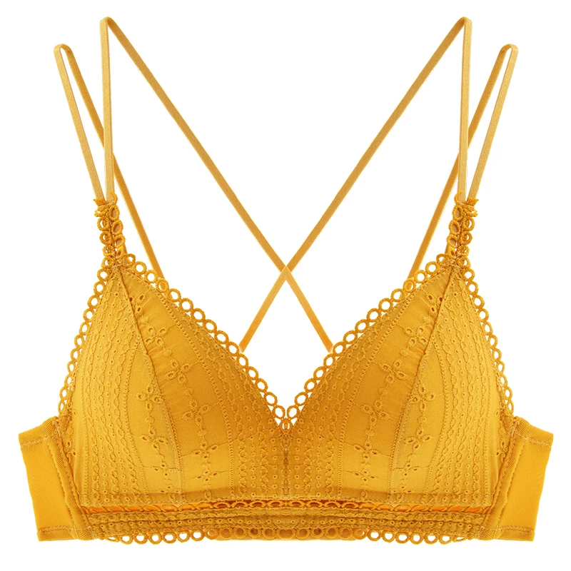 Женское нижнее белье с открытой спиной сексуальный кружевной бюстгальтер пуш ап