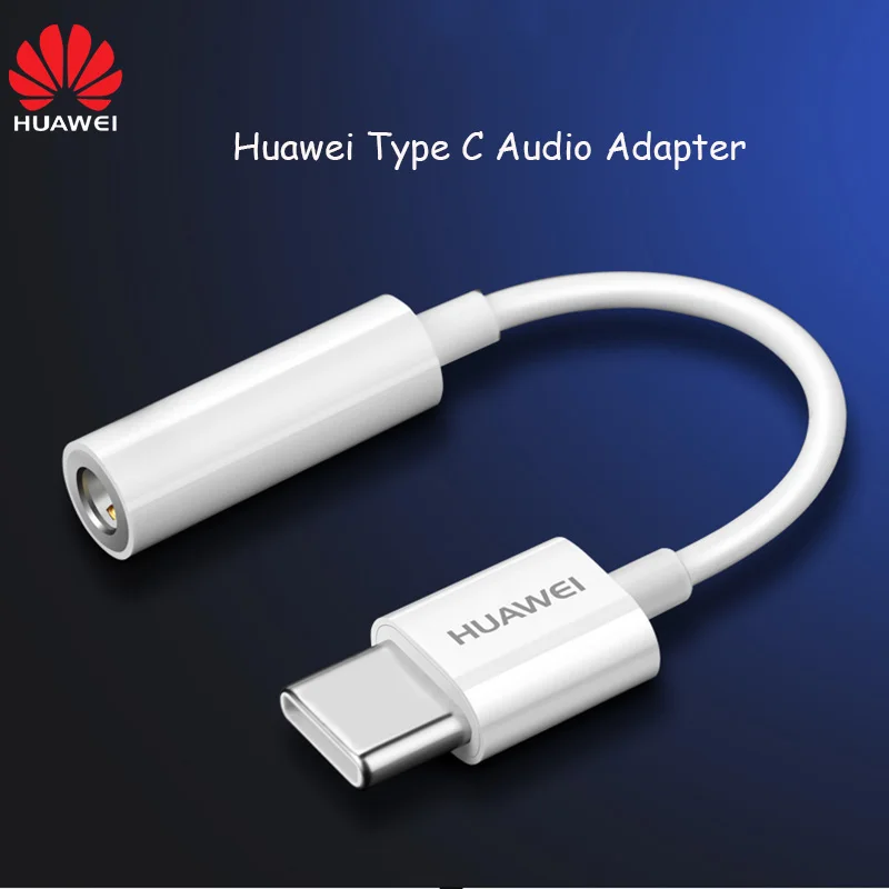 Оригинальный разъем для наушников HUAWEI USB Type C 3 5 мм аудиокабель AUX Huawei P30 P40 Mate 20 30 Pro