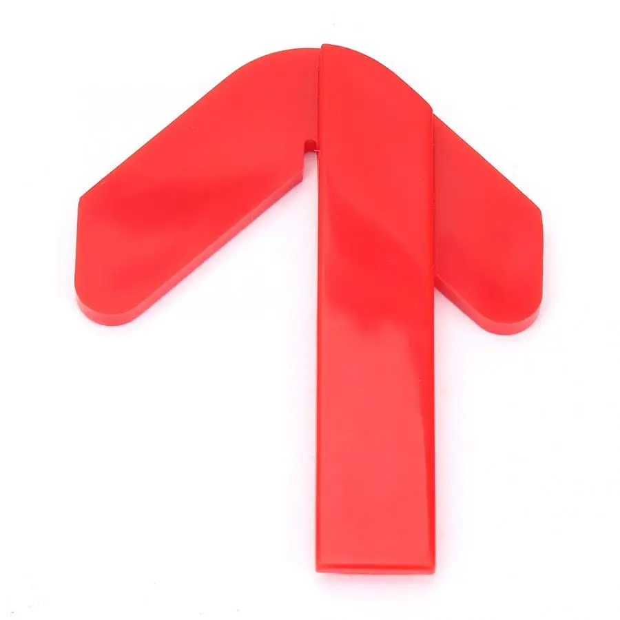 Столярный инструмент Красный ABS пластиковый центр Круглый измерительный