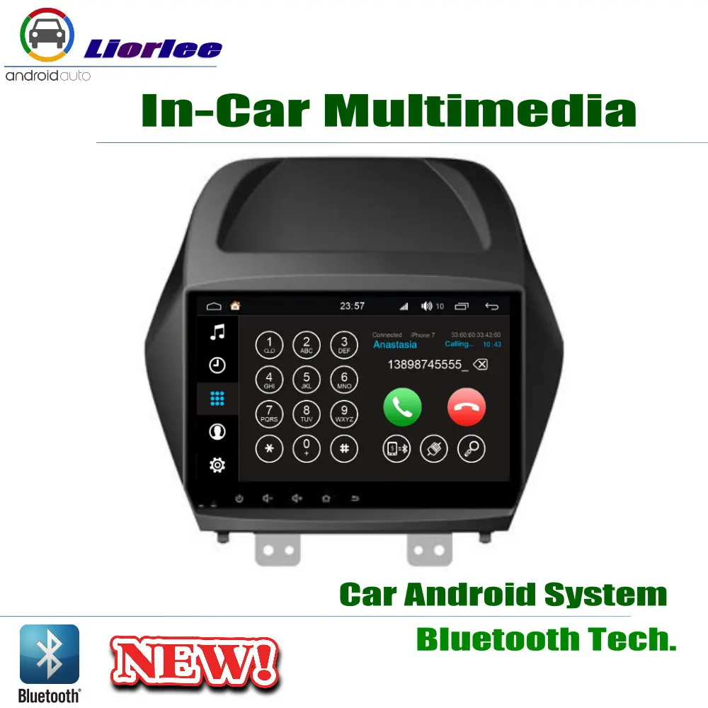 Carplayer Android Core A53 PX5 9 &quotIPS ЖК экран для Hyundai Tucson / iX35 2009 ~ 2015 радио плеер GPS Navi