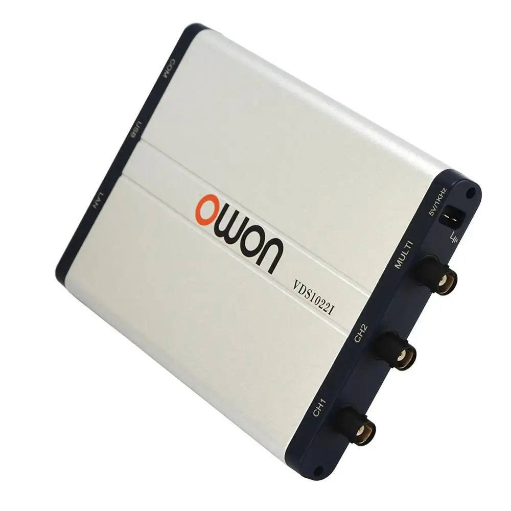 Цифровой осциллограф OWON VDS1022/VDS1022I 25 МГц частота дискретизации 100 Мвыб./с 2/4 канала
