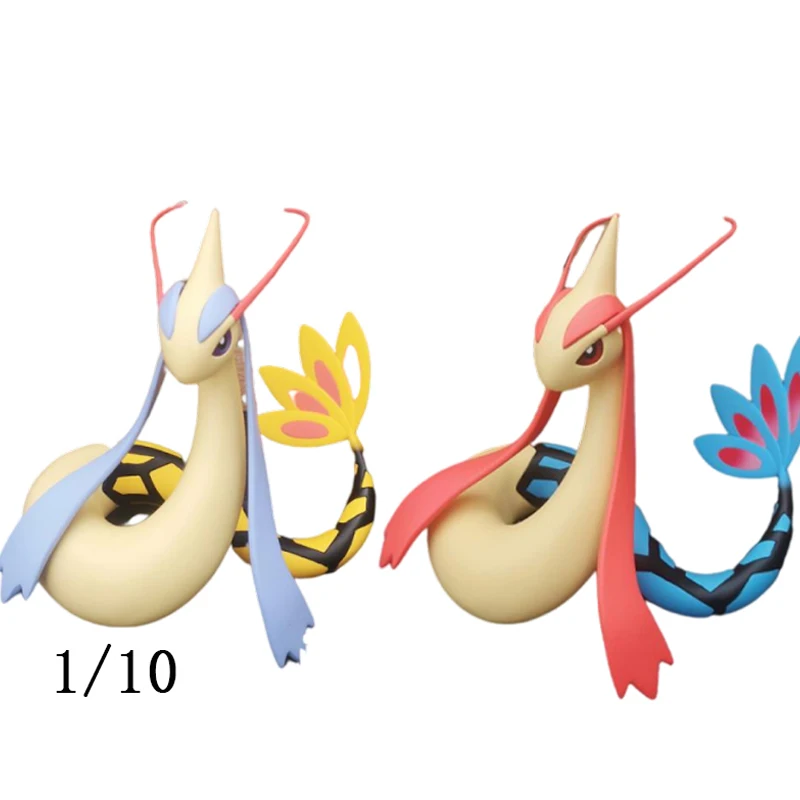 

New Pokemon Anime Figure Milotic 1/10 Figure Illustrated Gk Model Toys Ornaments Can Collect Toys Children's Christmas Presents
