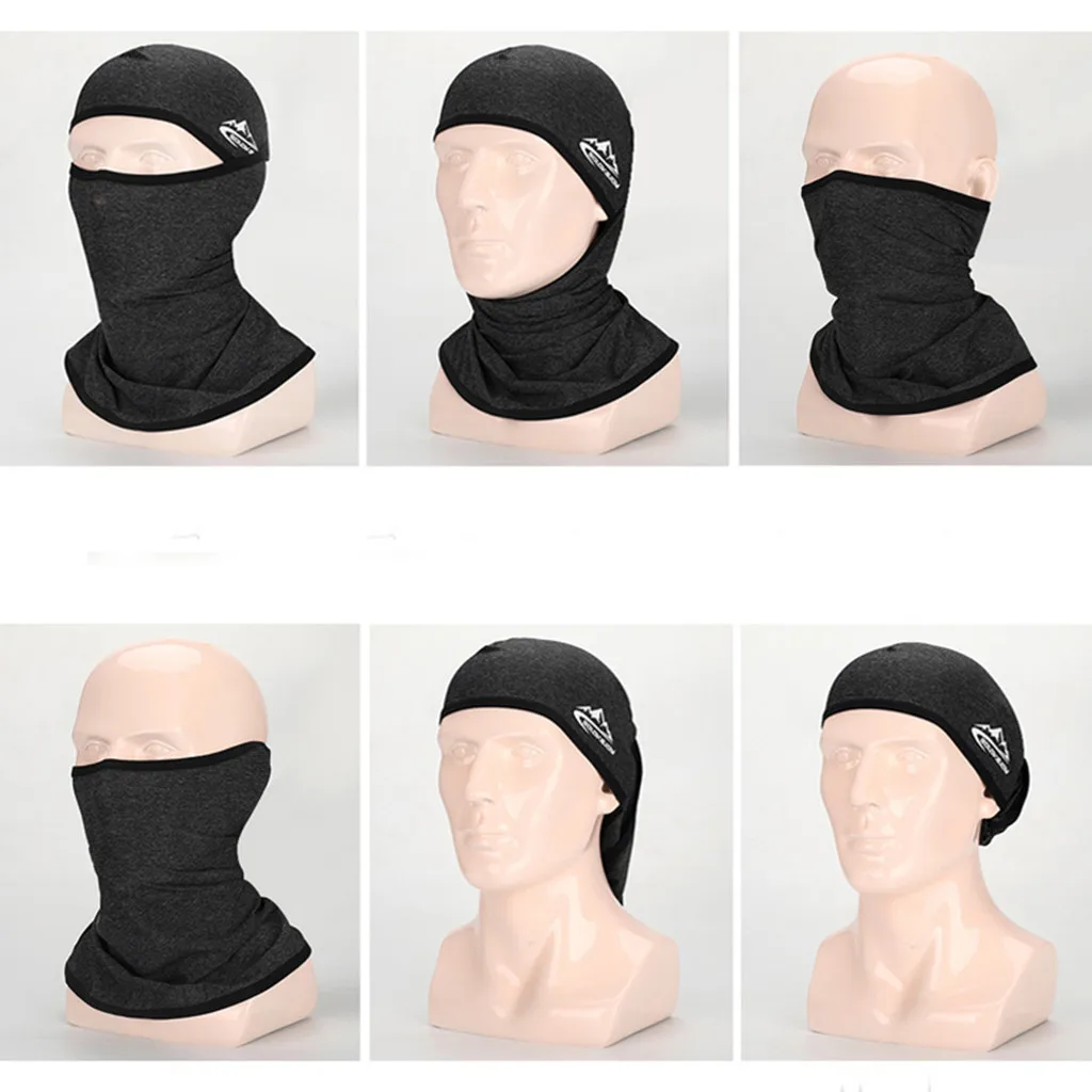 

#R30 Outdoor Turban Cycling Face Scarf Sun Protection Dustproof Windproof Sports Face Cover Hiking Scarves Seamless Bandana