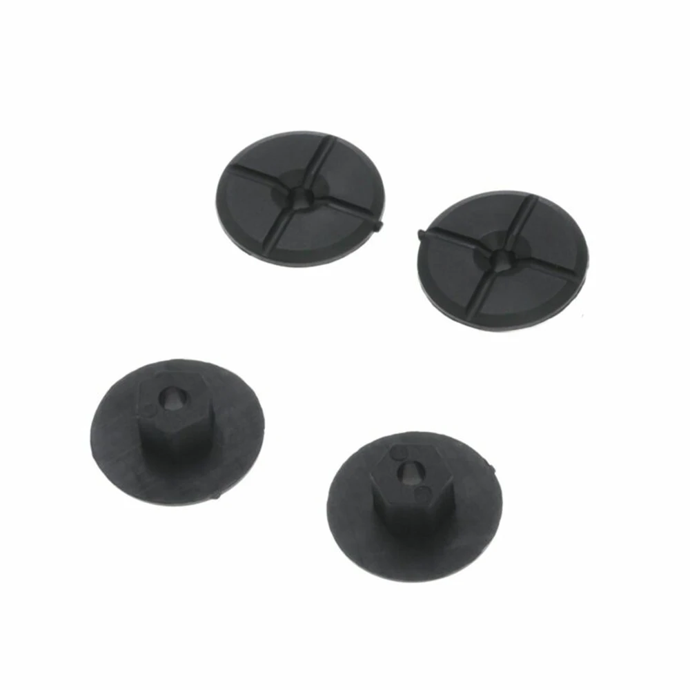 

Set Nut Clip Accessories Black Fastener Bumpers Fender Plastic.Unthreaded