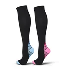 Мужские спортивные носки для бега, компрессионные носки для езды на велосипеде, впитывающие пот, баскетбольные носки, уличные спортивные носки для футбола, скейтборда