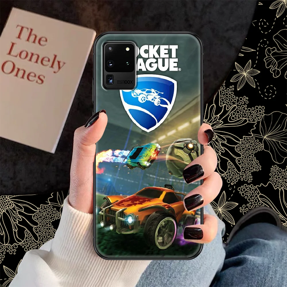 Чехол для телефона Rocket League Game Samsung Galaxy Note 4 8 9 10 20 S8 S9 S10 S10E S20 Plus UITRA Ultra black trend hoesjes |