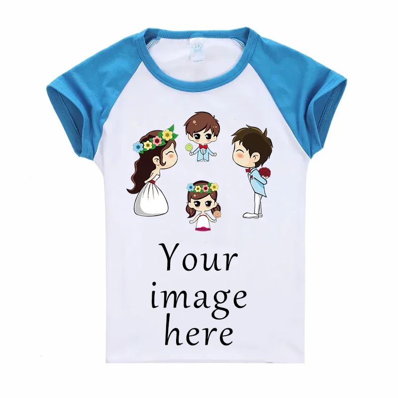 Футболки на заказ летние футболки с короткими рукавами и мультяшными рисунками