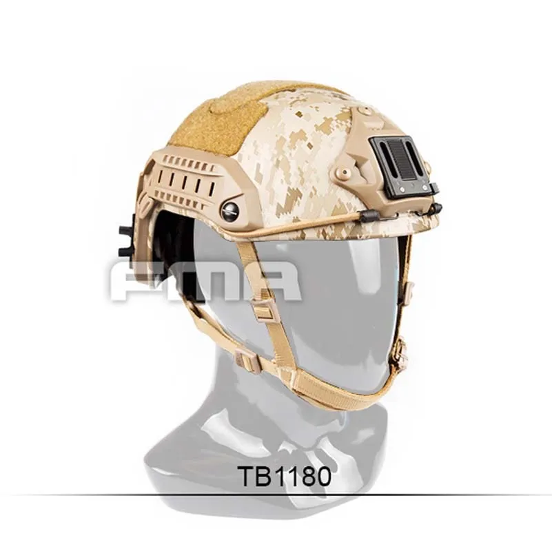 

TB1180 M/L L/XL FMA New Desert Camouflage Maritime Helmet AOR1 for Airsoft Climbing