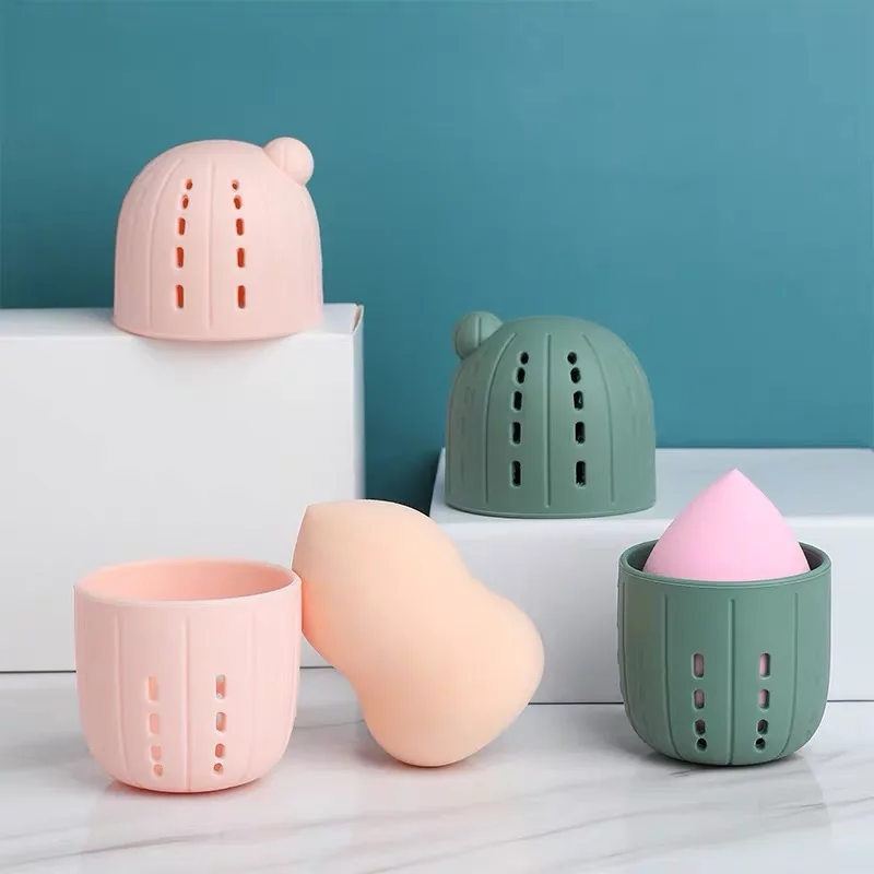 Косметическая пудра пыленепроницаемый держатель губка для макияжа сушки яиц