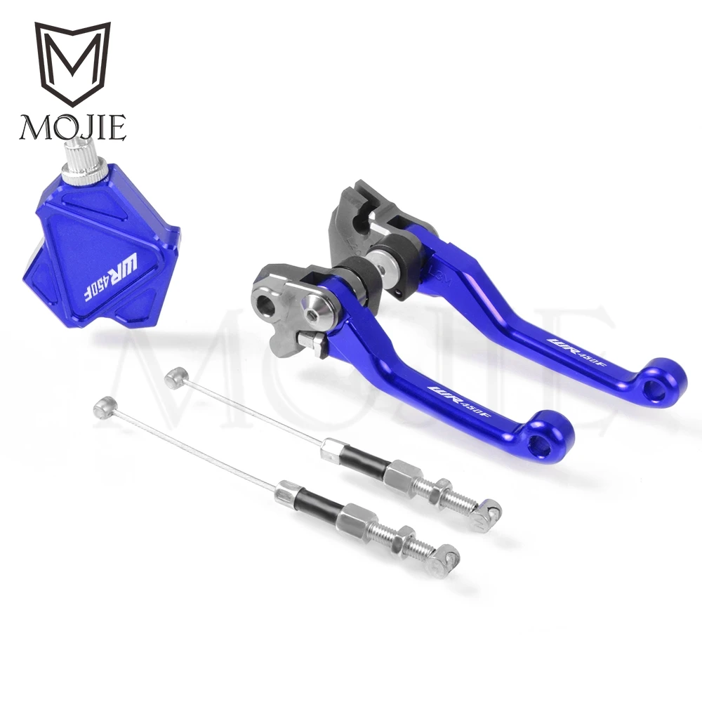 Для YAMAHA WR450F WR 450F 450 WR450 F 2001- Мотокросс ЧПУ поворотный тормоз трюк рычаг сцепления легко тяните кабель системы мотоцикла