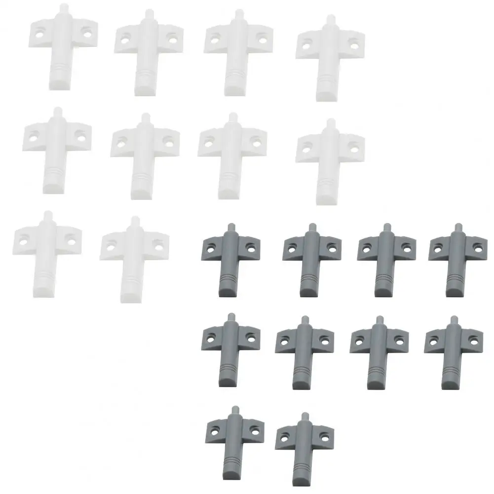 10 шт. Т-образные буферы для шкафов легкая установка бесшумные закрывающие