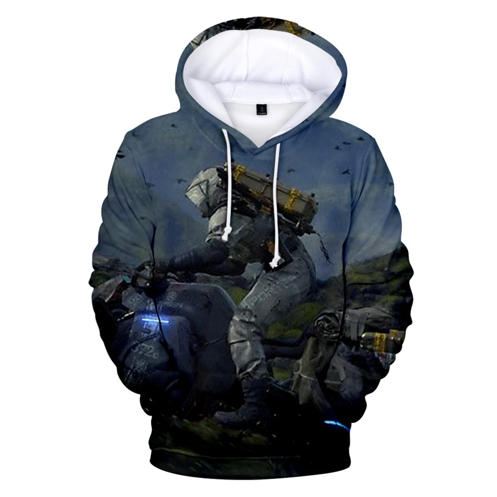 

Толстовка Aikooki Мужская/женская с 3D-принтом «Death stranding»