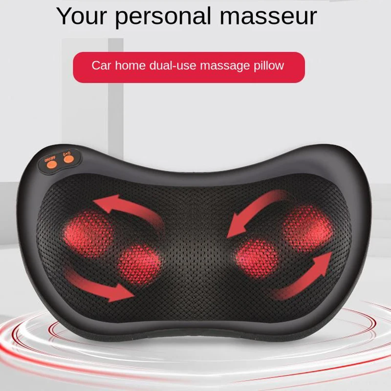 Электрическая Массажная подушка для плеч и шеи вибратор расслабления спины тела