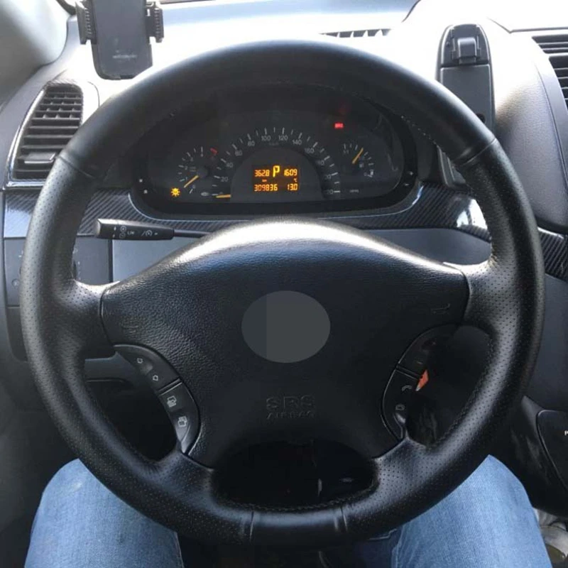 KOADE рука сшитый черный Нескользящие удобные мягкой искусственной кожи чехол