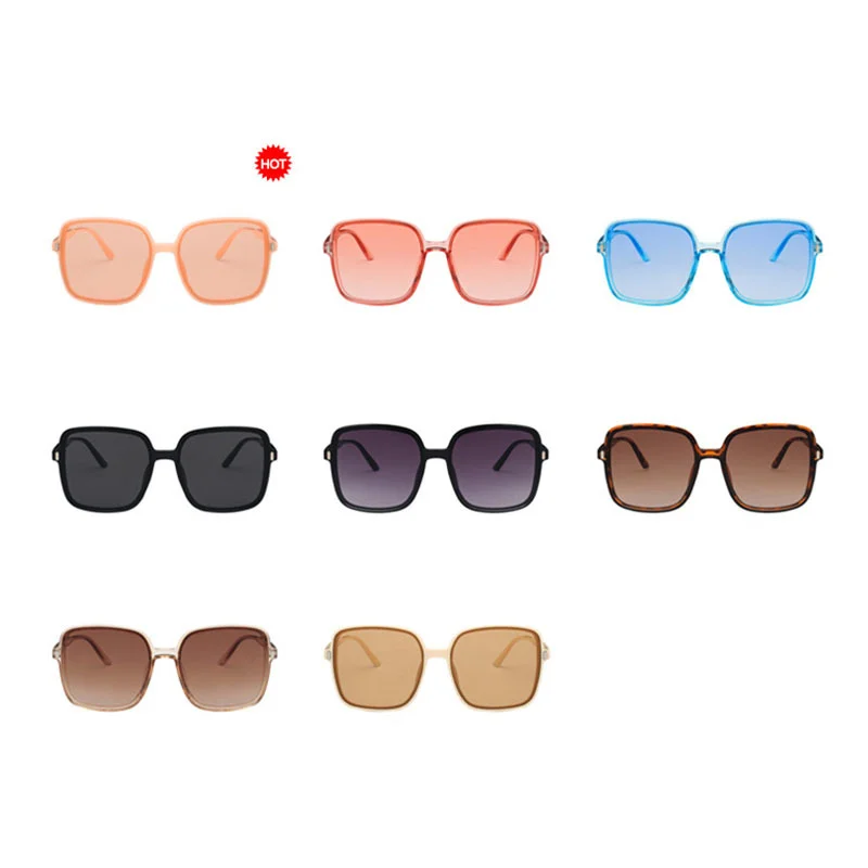 Солнечные очки Leonlion большого размера для женщин квадратные градиентные