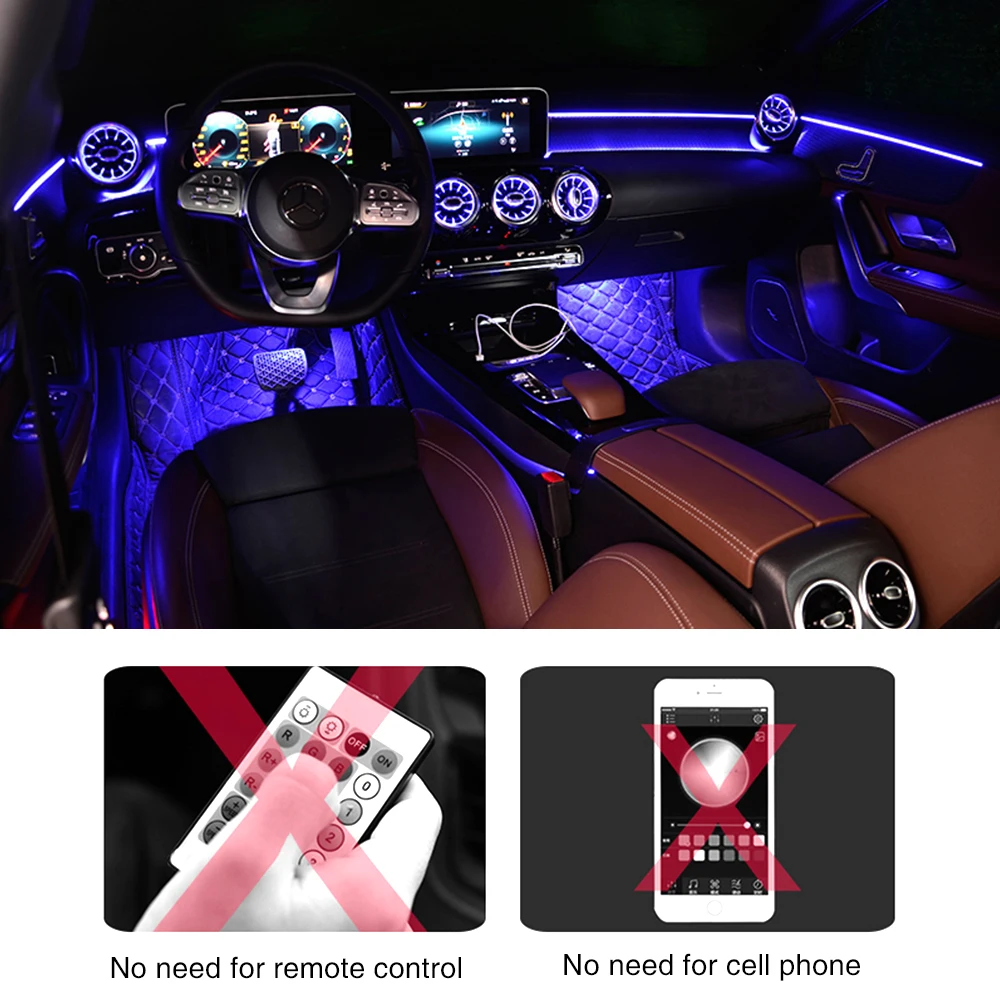 Романтическая светящаяся турбина Центрального управления передняя система