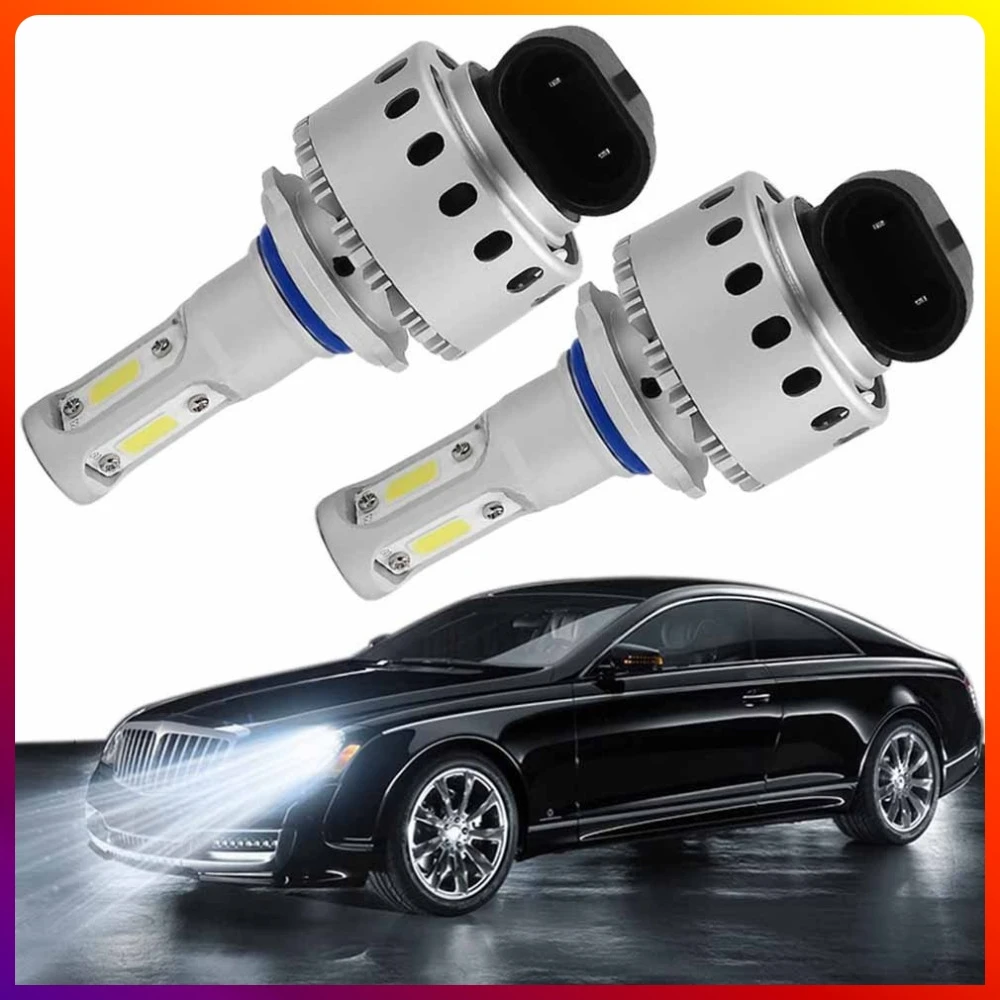 

ICOCO Новинка 2017 года 2 шт. 9006 COB Чип для вождения комплект фар 12000LM 6000K светодиодный фар автомобиля Conversion Kit авто-Стайлинг