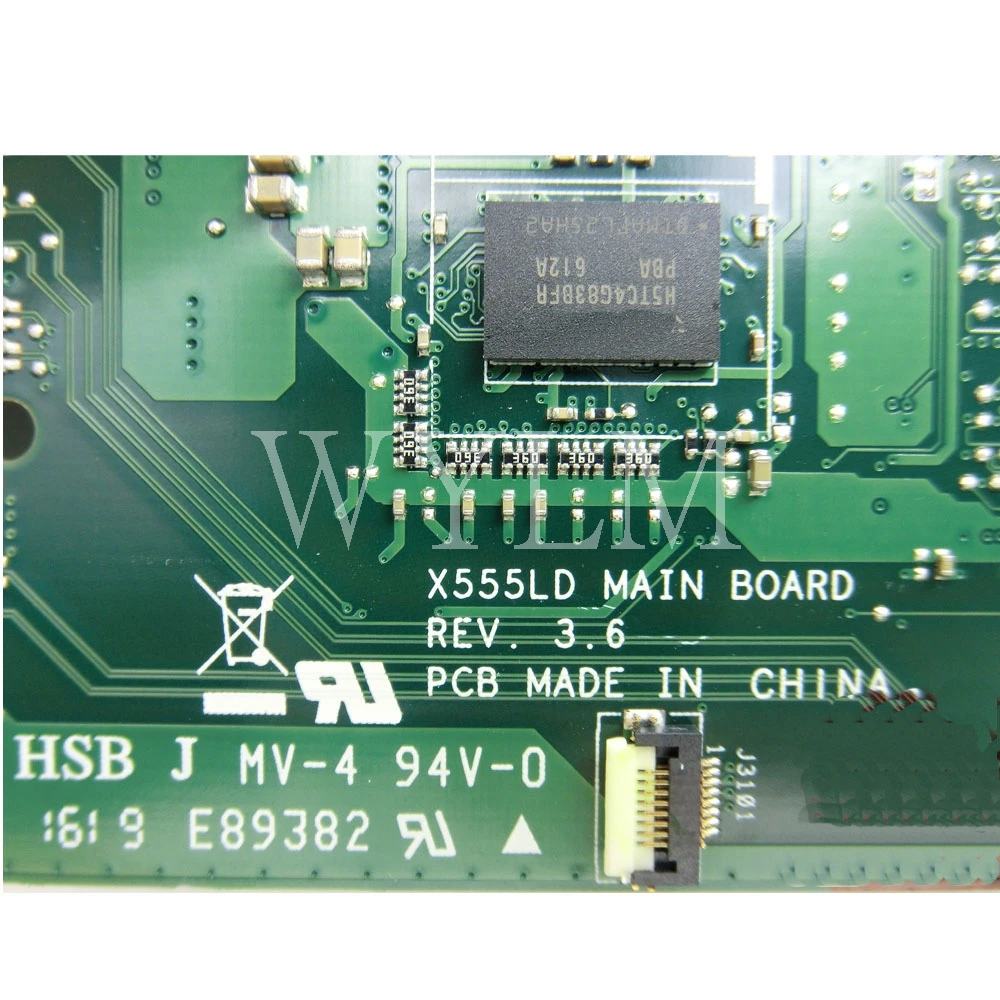 X555LJ Дифференциальная Сигнализация пониженного напряжения 4G Оперативная память