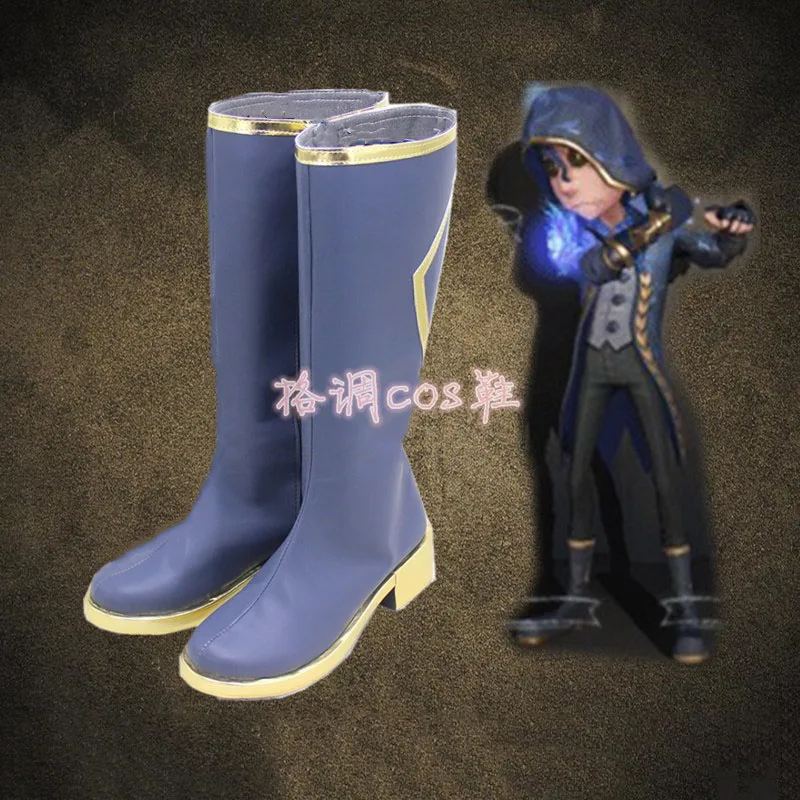 

Game Identity V Cosplay Costume Shoes Naib Subedar Uniforms Shoe Women Men Female Male Big Size Short Boots