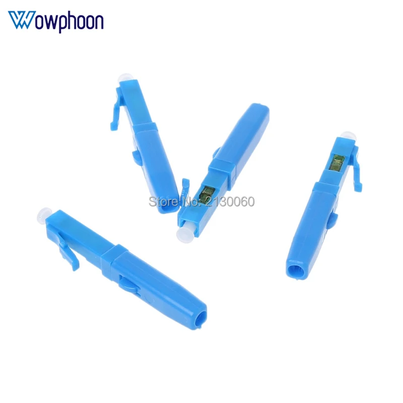50PCS LC UPC Fast Connector single-mode fiber optic quick connector LC Embedded type FTTH Fiber Optic Fast Connector