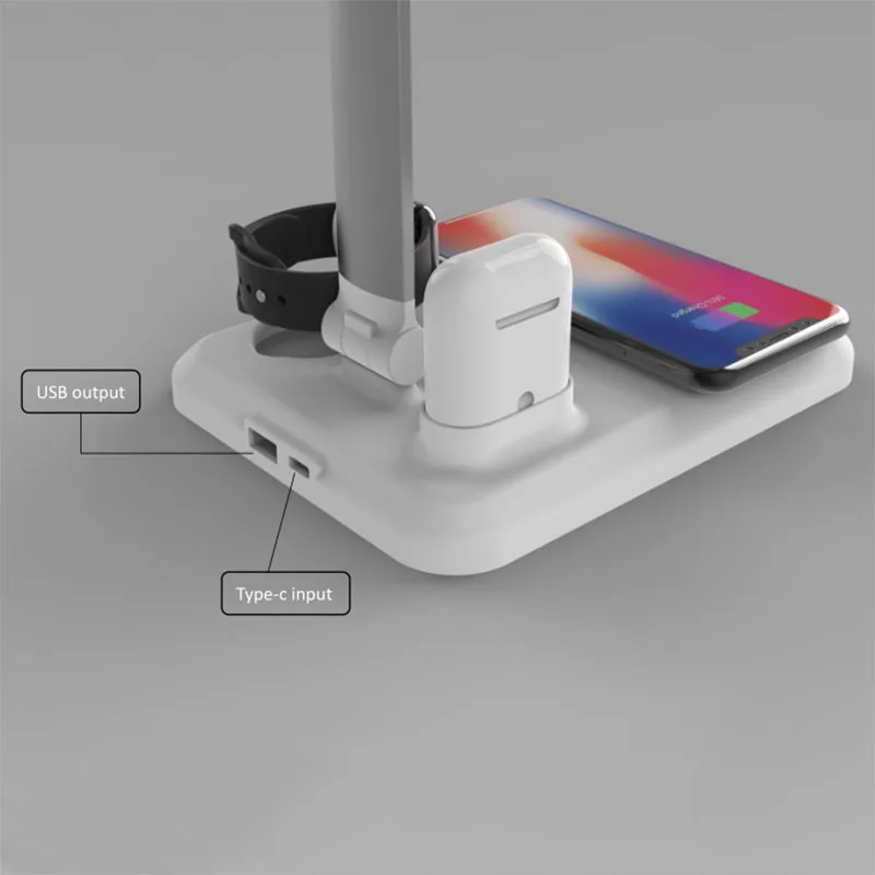 Прикроватная лампа с 3 USB портами для зарядки|Смарт-аксессуары| |
