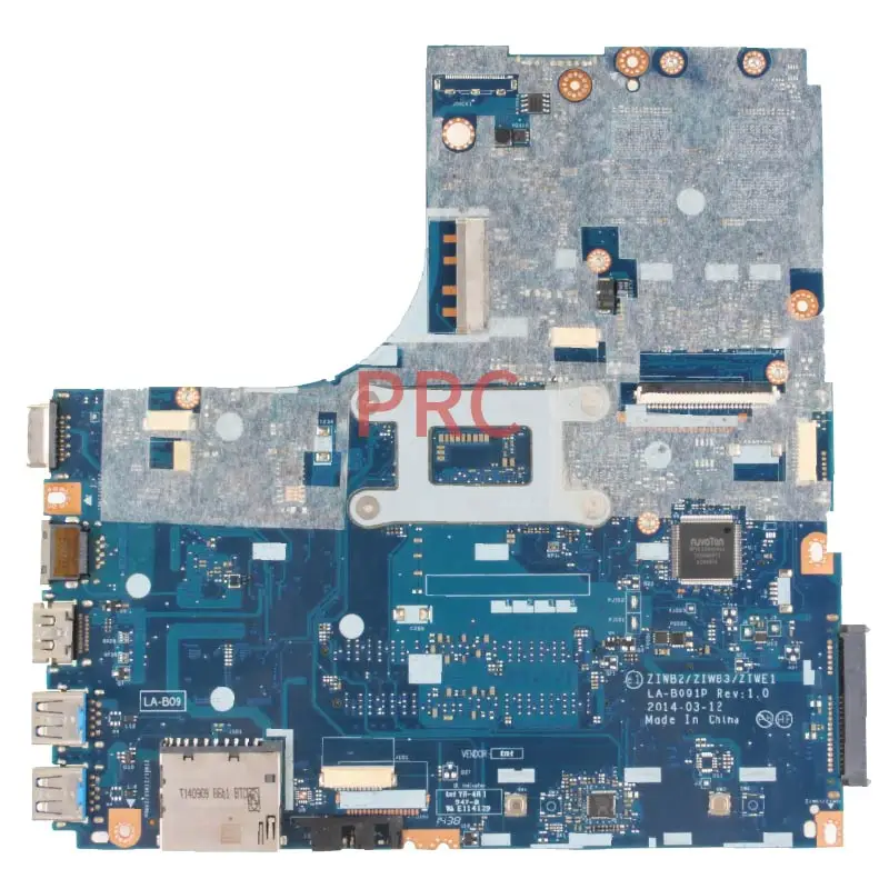 5B20G46221 для LENOVO Ideapad B50 70 Pentium 3825U материнская плата ноутбука LA B091P SR24B 216 0867030 DDR3