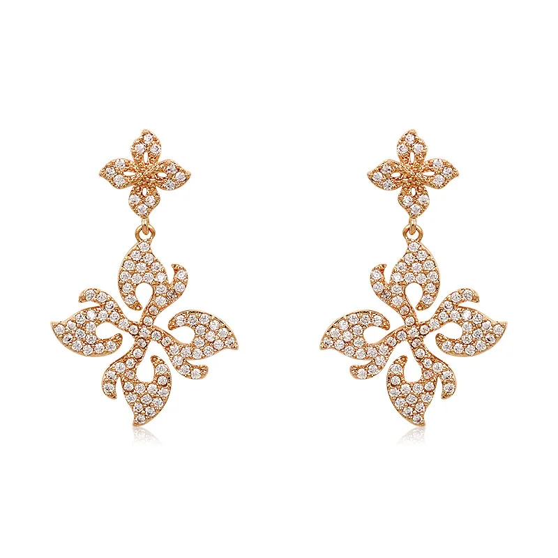 Bettyue For Female Ingenious Geometry Appearance Design Modern Earring With Cubic Zircon New Fashion Trend Elegant Gift In Party | Украшения