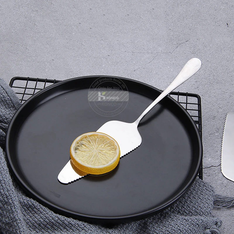 1/2pcs Cake Shovel Cutter Stainless Steel Pizza Server Pie Serrated Edge Spatula Cheese Divider Knife | Дом и сад