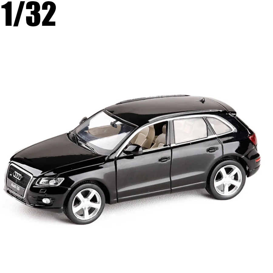 1:32 Scale Audi Q5 Sport SUV Car Diecast Toy Model Pull Back Sound & Light Doors Openable Collection Gift For Kid Toys | Игрушки и