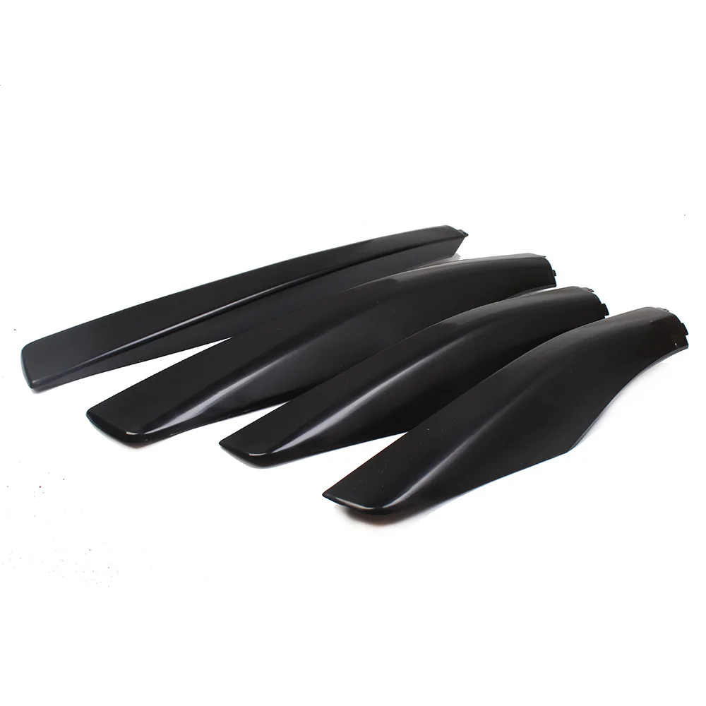 

For lexus RX350 RX400h RX330 2003-2005 2006 2007 2008 2009 Black ABS Roof Rack Bar Rail End Protection Cover Shell replace 4PCS