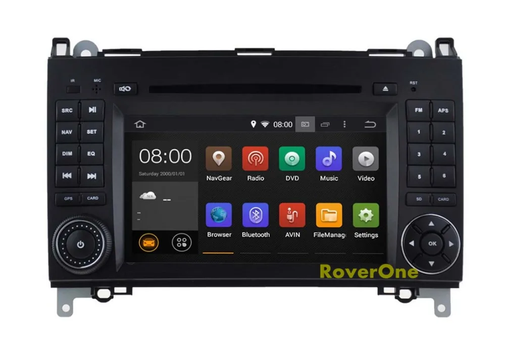 Автомагнитола для Mercedes Benz W245 B55 B140 B160 B170 B180 B200 Viano Android 8 1 DVD GPS-навигация Sat Navi