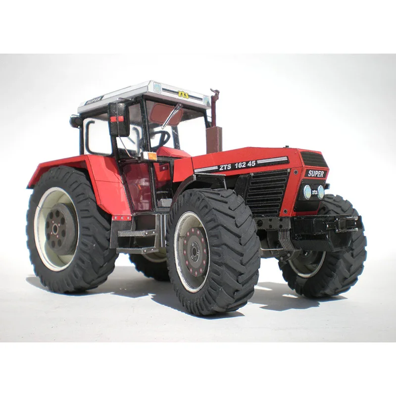 

1:32 or 1:22 Czech Zetor 162 45 tractor paper model agricultural machinery manual DIY