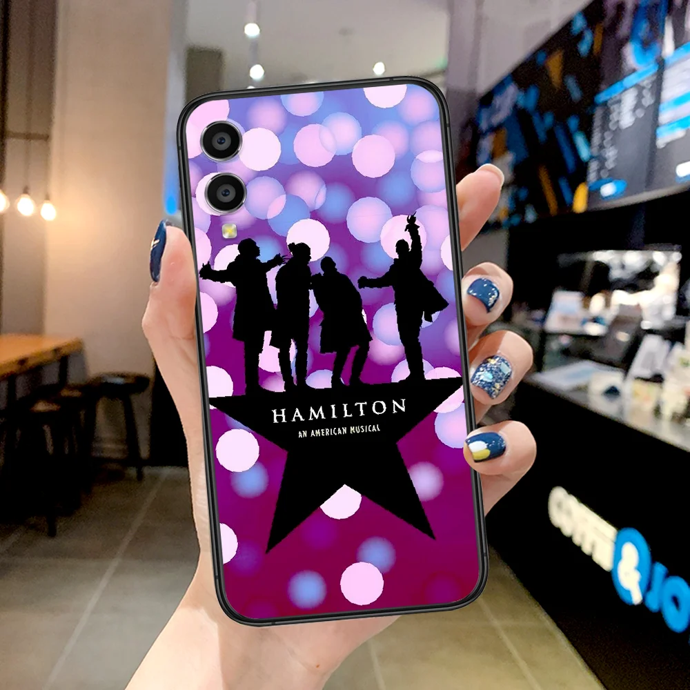 

Hamilton Musical Phone Case For Huawei Honor 6A 7A 7C 8 8A 8X 9 9X 10 10i 20 Lite Pro Play black Bumper Trend Hoesjes 3D Funda