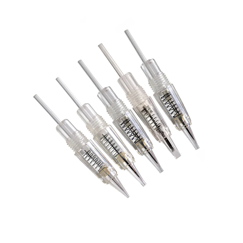 Одноразовые одноразовые стерилизуемые винтовые иглы для татуировок баллончики 8