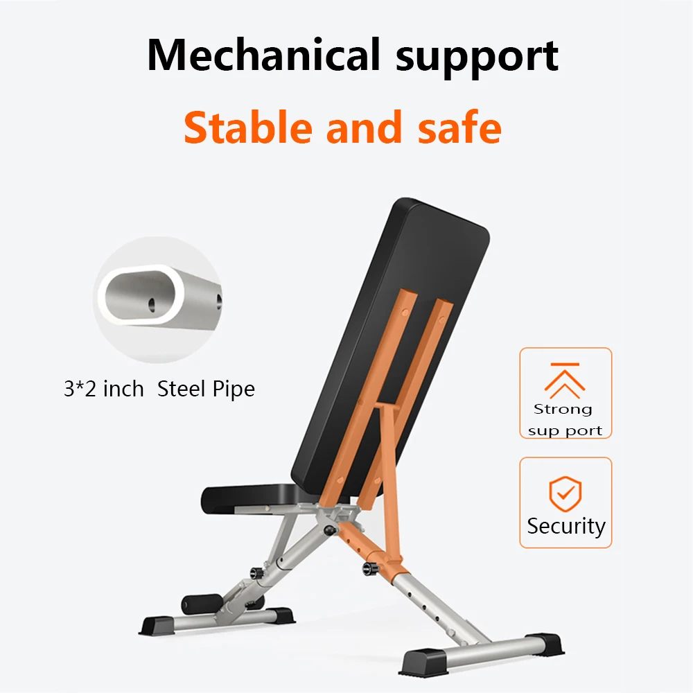 Высококачественный табурет для гантелей складной домашний Регулируемый