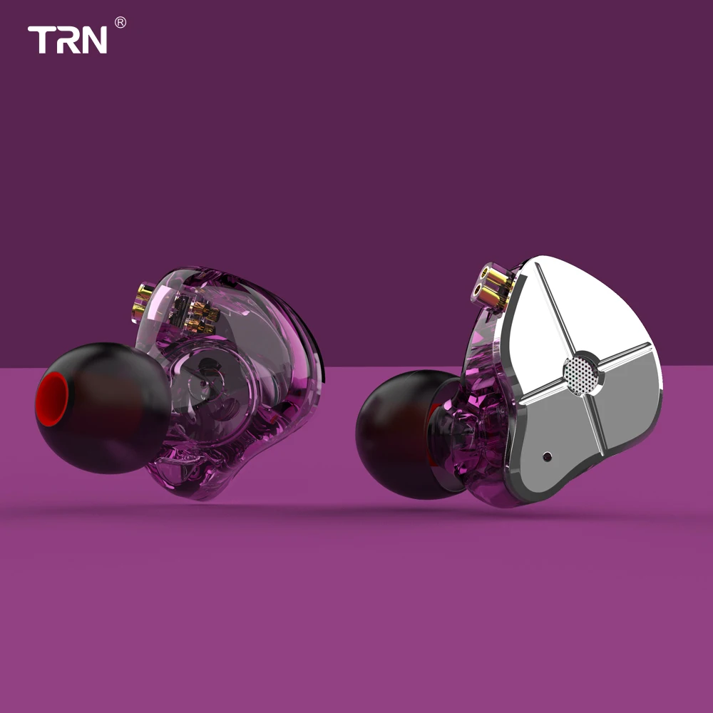 TRN ST1 1BA+ 1DD гибридные наушники в ухо DJ монитор Бег Спорт IEM HIFI металлическая гарнитура наушники KZZSN Pro CCACA4 NICEHCK DB3 Bro