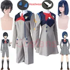 Костюм для косплея из аниме DARLING in the FRANXX Cos, Хиро Ичиго Zero Two, Мику кокоро