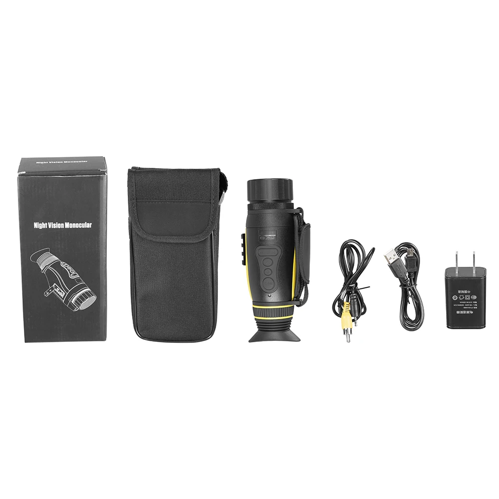 

4X35 Infrared Digital Night Vision Device Image & Video Recording Multi-Function 4X35 Day & Night Monocular IR Telescope