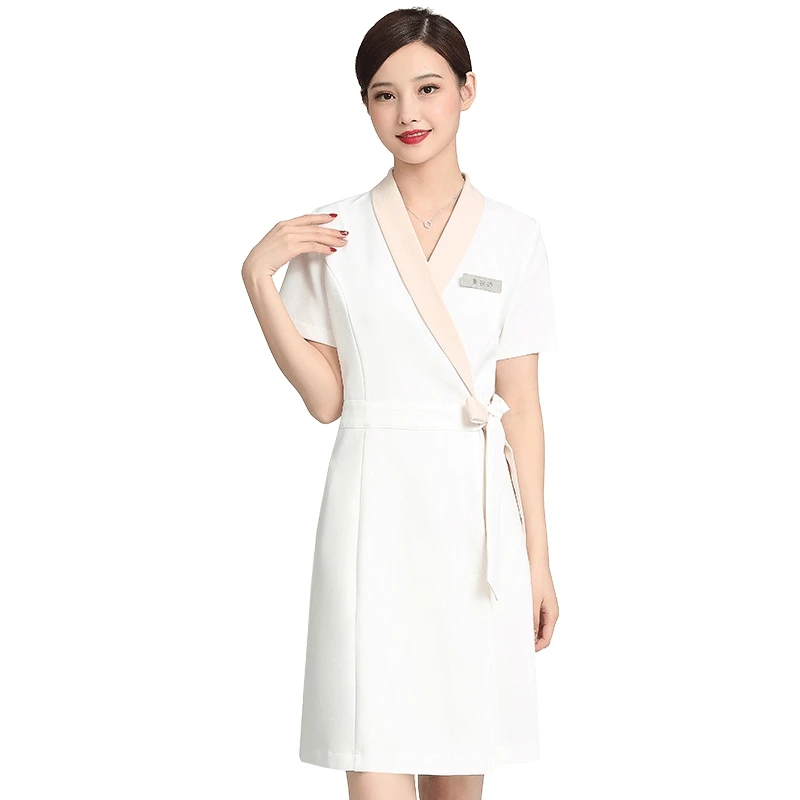 

Beauty salon, cosmetologist work suit, beauty salon, skin management, medical beauty, fashion professional suit